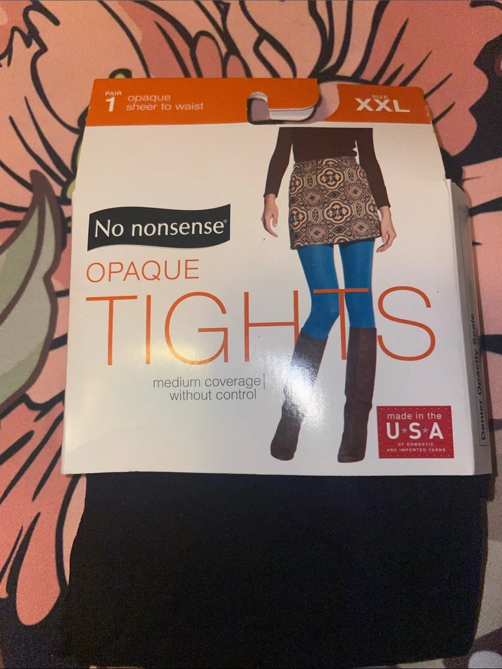 3 pairs of plus size stockings & tights (1X-4X )(new)